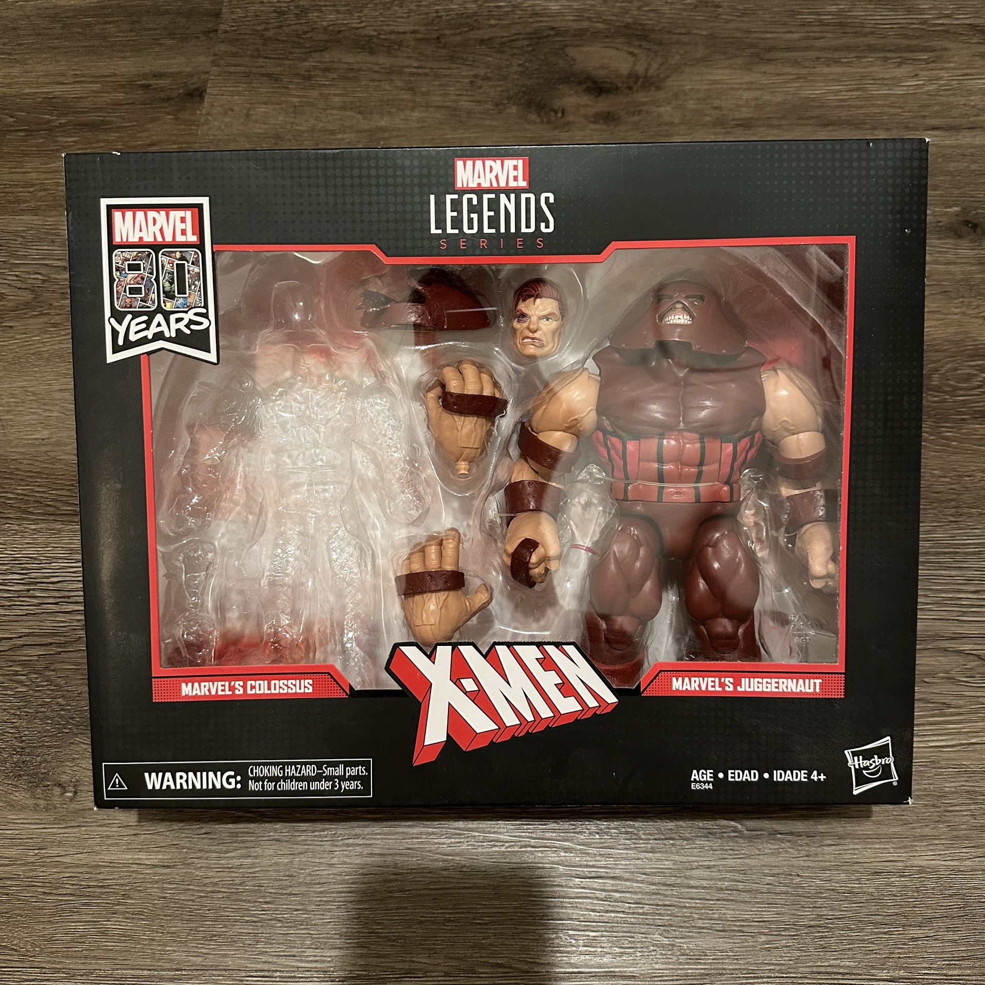 Marvel Legends Juggernaut 80th Anniversary X-Men 2-Pack NEW - NO COLOSSUS
