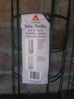 8 in tube trellis