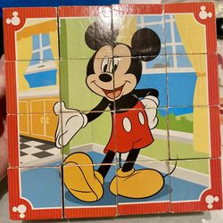 Melissa & Doug wooden cube Puzzle 