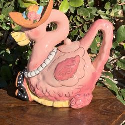 Flamingo Tea Pot New