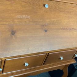 Vintage Wood Desk 