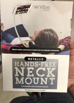 Neck mount for phone