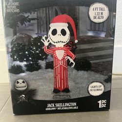 Jack Skellington  Xmas Inflatable Decoration 