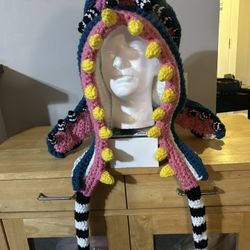 Inspired Beetlejuice Sandworm Hat