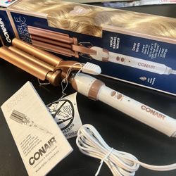 ConAir Ceramic Triple Barrel Waver 