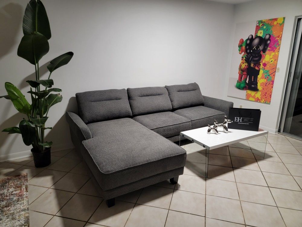 Grey Sectional Sofa Pay Later Thanksgiving Black Friday 