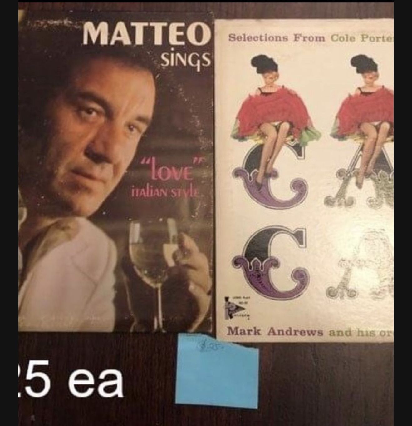 Vintage Records -see Description