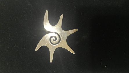 Taxco Sterling Silver Brooch