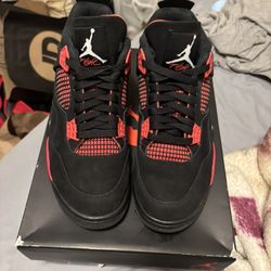 Jordan 4 Red Thunders 