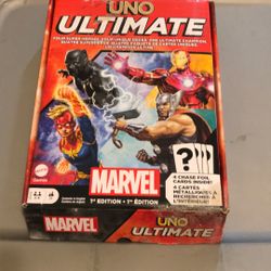 Uno Ultimate Marvel First Edition Card Game 