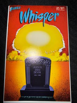 Whisper (Vol. 2) #6 (April 1987 VG comic book