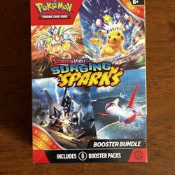 Pokemon Surging Sparks Booster Bundle
