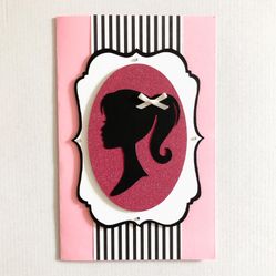Barbie Theme Card for Gift