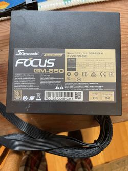 Seasonic Focus 650W PSU