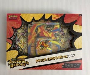 Ascended Heroes Mega Emboar ex Box