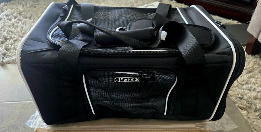 โจ Small Pet Carrier Airline Approved (17"x13"x9.5") ๐พโ๏ธ