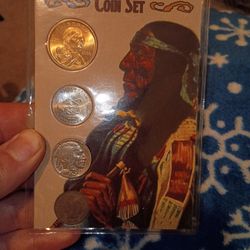 complete native american coin set