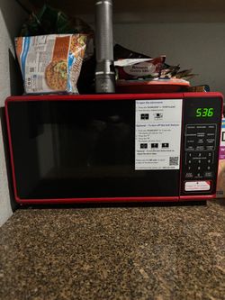 Red Countertop Microwave