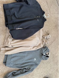 Jackets and shirts