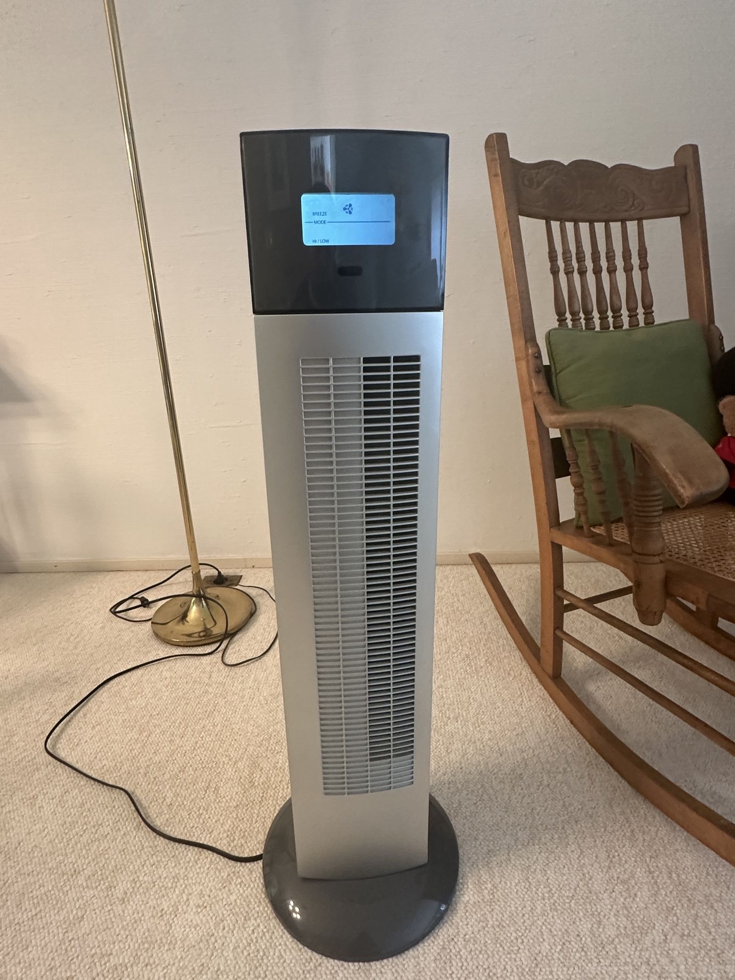Brookstone Mighty Max Tower Fan