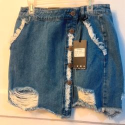 Jean Skirt