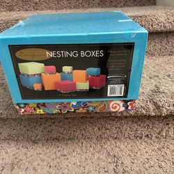 New - Designer Nesting Boxes - 12 Piece Set