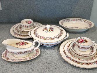 Royal Wocester set of 10 with cases