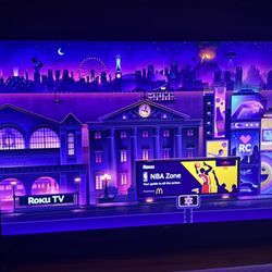 50" 4K Roku "$200 ( 2 Roku Remotes One Is Backup) 