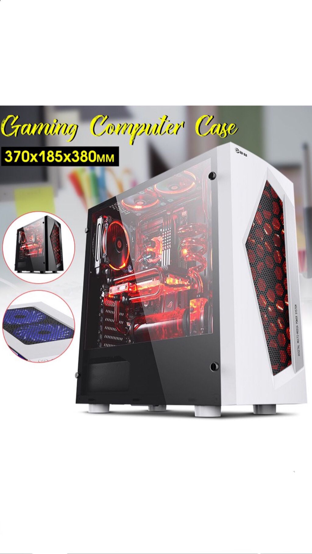 Gaming case for Pc! White