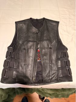 Custom SWAT style motorcycle vest