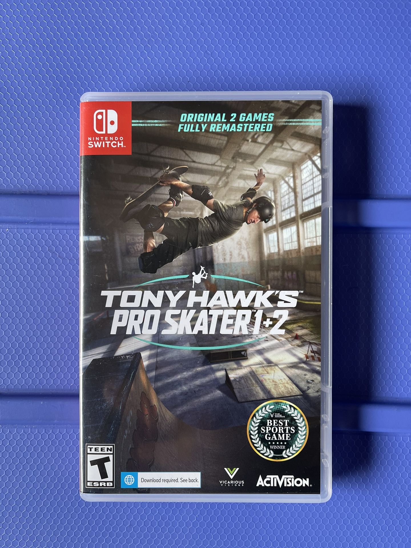 NintendoSwitch Tony Hawk Pro Skater 1+2