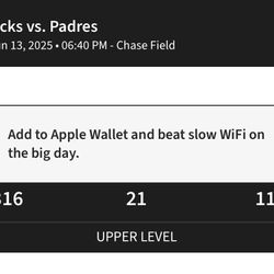 DBACKS 6/13 GAME