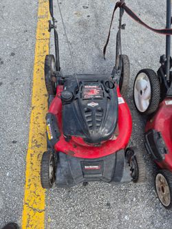 Regular push mower firm