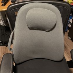 Office seat back cushion