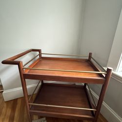 West Elm Mid Century Bar Cart