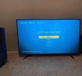 Hisense Roku 65 inch tv