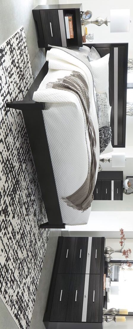 Starberry Black Panel Bedroom Set