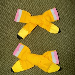 Girl School Clips Bows