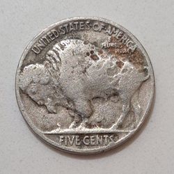 1936 Five Cents Old Coin