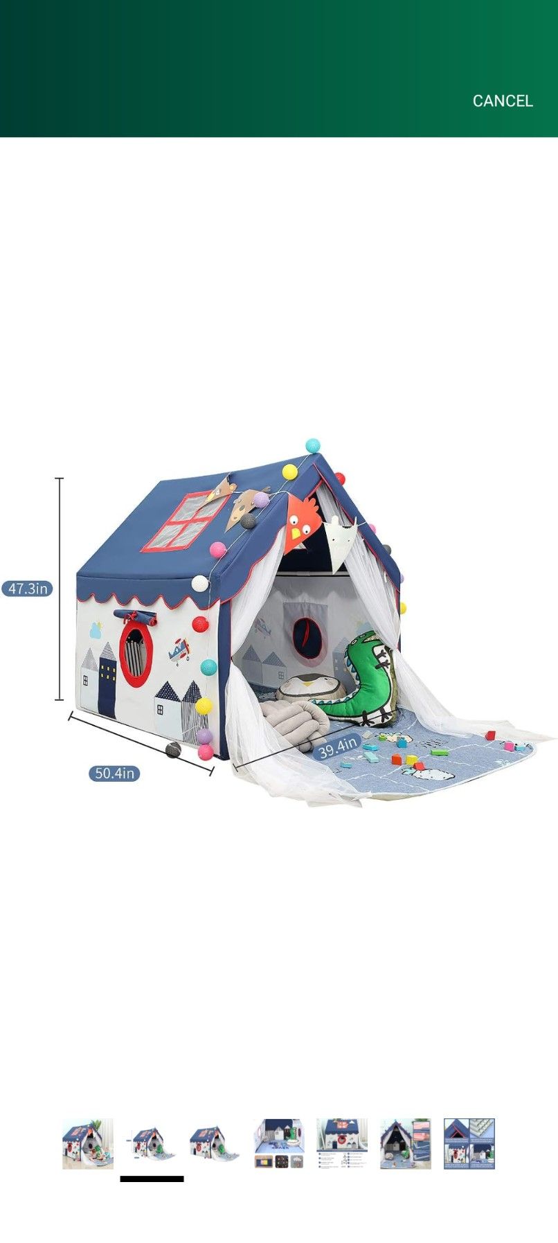Kids Play Tent