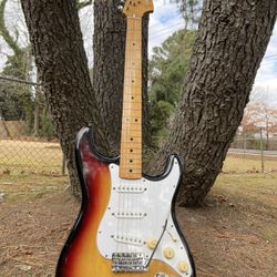 1979 Tokai Fender Lawsuit Era Stratocaster Silver Star Guitar