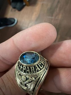 Us army Gold ring 18k (not sure if real)