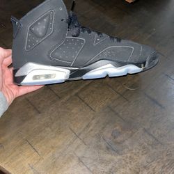 Jordan 6 Retro Chrome Gs Size 7