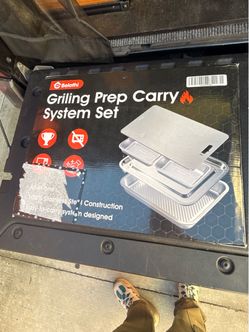 Belothi Grilling Prep Carry System Set