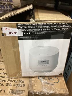CUCKOO 6-Cup Rice Cooker and Warmer — $45