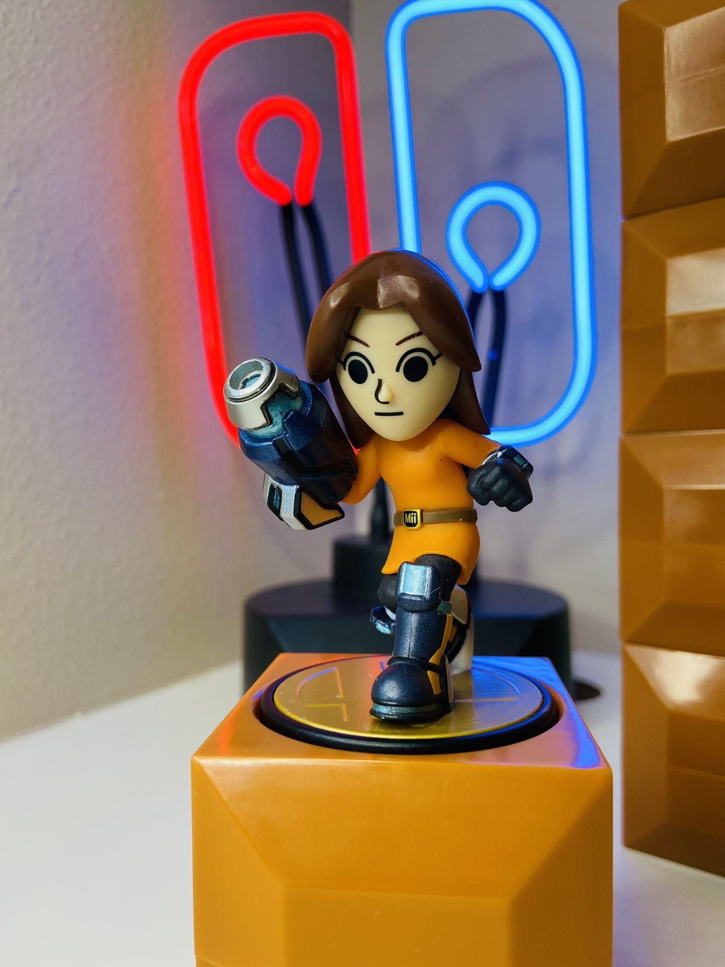 Nintendo Mii Gunner Amiibo Figurine Smash Bros