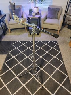 Sound Percussion Weighted Cymbal Boom Stand For Drum Set For Heavy Ride Or China Cymbal