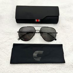Carrera 274/S Polarized Aviator Sunglasses – Black Frame & Case