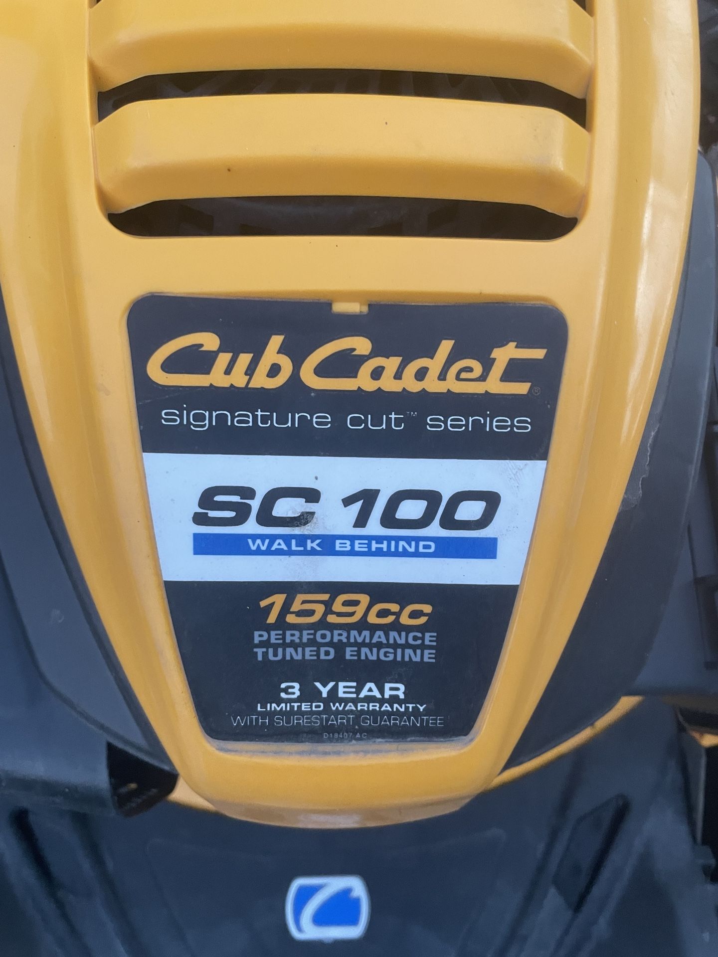 Cub Cadet Sc 100 Lawn Mower for Sale in Tracy, CA OfferUp