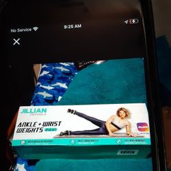 Brand New Jillian Michaels Wrist+Ankle Weights 2 Lb Set